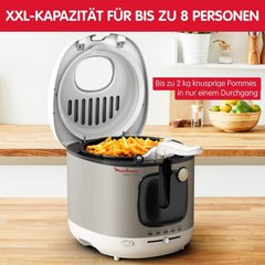 Frituregryde AM4800 Mega 2Kg, oliefrituregryde, lugtfilter, 1800 W Hvidevarer Naty Shop