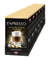 ESPRESTO Latte Macchiato Typ Vanille, kompatibel mit K-fee & ALDI EXPRESSI*, RFA zertifiziert, süß & harmonisch, 48 Kaffee-Kapseln & 48 Milch-Kapseln