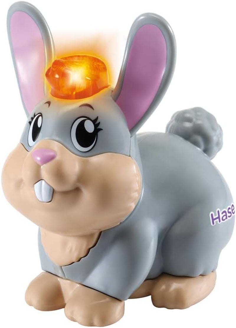 Vtech Tip Tap Baby Animals - Rabbit - Jucărie interactivă cu lumină și muzică pentru jocuri de rol imaginative - Pentru copii cu vârsta între 1-5 ani Jucarii Bebe Naty Shop Titlu implicit