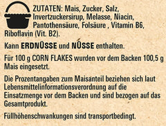Nestlé Cereals Corn Flakes, Klassiske Corn Flakes, Glutenfri, Pakke med 1 (1 x 375 g)