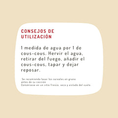 GRANERO økologisk couscous (med alfabet), 500 g