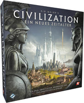 Fantasy Flight Games, Civilization: A New Age, Core Game, Ekspertspil, Brætspil, 2-4 spillere, Alder 14+, 120+ minutter, Tysk