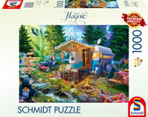 Schmidt Spiele 58575 Jeff Haynie, Cu caravana în munți, puzzle jigsaw 1000 piese Puzzle Naty Shop Titlu implicit