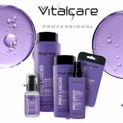 | PRO Smooth - Mască de păr disciplinantă, pentru păr creț, rebel și greu de netezit, cu keratină și ulei de avocado, 25 ml Masca de par Naty Shop