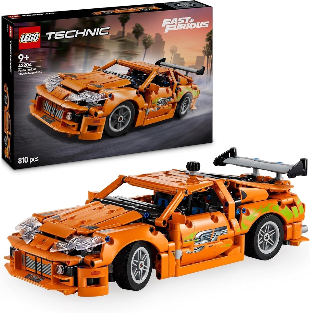 LEGO Technic Fast and Furious Toyota Supra MK4 - Mașină de jucărie - Cu motor cu 6 cilindri și uși care se deschid - Set de modele pentru băieți și fete de peste 9 ani - Idee de cadou pentru ziua de naștere 42204 Seturi de constructie Besuche den LEGO-Store Titlu implicit