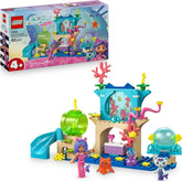 LEGO Gabby's Dollhouse Mermaid Gabby's Aquarium Adventure Toy - incl. a Gabby Mini Doll & Mercat Figure, Plus Fun Accessories - Gift for 4+ Year Old Girls & Movie Fans - 11204