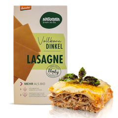 Økologiske speltlasagneplader, 250g | Demeter Spell fra de schwabiske alper | Delikat nøddesmag til lasagne og gryderetter