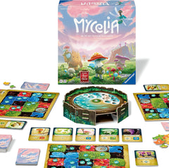 Ravensburger 27489 - Mycelia - Family Deck Building Game, Brætspil for voksne og børn 9+ - Simpelt strategispil for 1-4 spillere