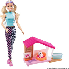 Barbie GRG78 - Mini legesæt med 2 hunde, hundehus og tilbehør, gave til børn fra 3 til 7 år Naty Shop Dolls