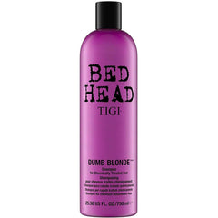 Sengehoved fra TIGI Dumb Blonde, shampoo til kemisk behandlet hår, 750 ml brusebad og bad Naty Shop