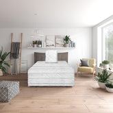 Traumnacht Green basissengesæt bestående af dyne til hele året, 135 X 200 cm + pude 80 X 80 cm, Oeko-Tex certificeret, produceret efter den tyske kvalitetsstandard Dyner og dyner Naty Shop Helårssengesæt 135 X 200 Cm