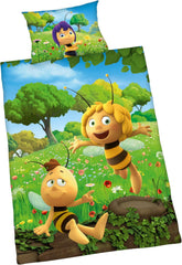 Lenjerie de pat pentru copii, Albinuta Maya, bumbac/renforcé Lenjerie de pat - copii Naty Shop