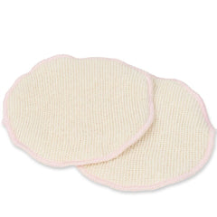 ELANEE Ammeindlæg lavet af silkeuld (2 lag) - Håndvaskbare ammeindlæg - Skånsom til meget brugte brystvorter Tilbehør Mad og pleje Bebe Naty Shop