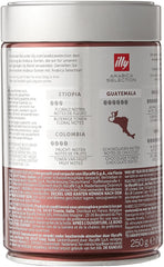 boabe de cafea illy, selecție de boabe de cafea Arabica, Guatemala, pachet de 6 (6 x 250 g)