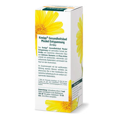 Kneipp Health Bath, Relaxare musculară, Ulei de baie cu extract de arnică și uleiuri esențiale din speciile Cabreuva, Rosemary și Pinus, revitalizează și face bine după efort fizic,100 ml Naty Shop