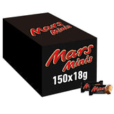 Mars Minis Chokoladebarer | Bulk pakke chokolade | Karamel | 150 x 18 g