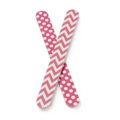 Pilă de unghii, căptușită, pentru modelarea unghiilor naturale și artificiale, față-verso, granulație medie, puternică, robustă, pentru acasă, saloane, manichiură sau pedichiură profesională, 2 bucăți