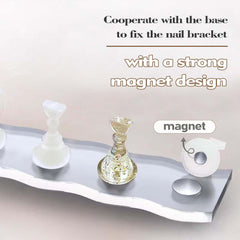 Set Design Unghii – Mână de Antrenament Premium pentru Unghii cu Gel, Accesorii pentru Unghii și Set Unghii Artificiale – Set Versatil pentru Unghii cu Gel DIY și Accesorii Nail Art