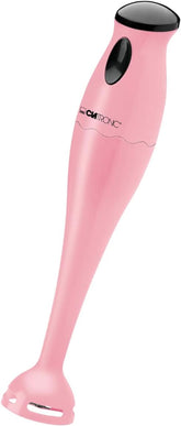 Clatronic Stabmixer/Pürierstab/Blender/Stab-Mixer/Stick/Mixstab SM 3577; Edelstahl-Schlagmesser; Für Smoothie, Kürbispüree, Babybrei, Milchshake; Mit Mixbehälter (500 ml); 180 Watt; Pink Køkken Naty Shop Pink