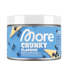 MORE Chunky Flavour, Blueberry Cheesecake, Pudră aromatizantă pentru îndulcire cu inulină și lactază, 150 grame Indulcitori Naty Shop 250 G (1Er Pack) Blueberry Cheesecake