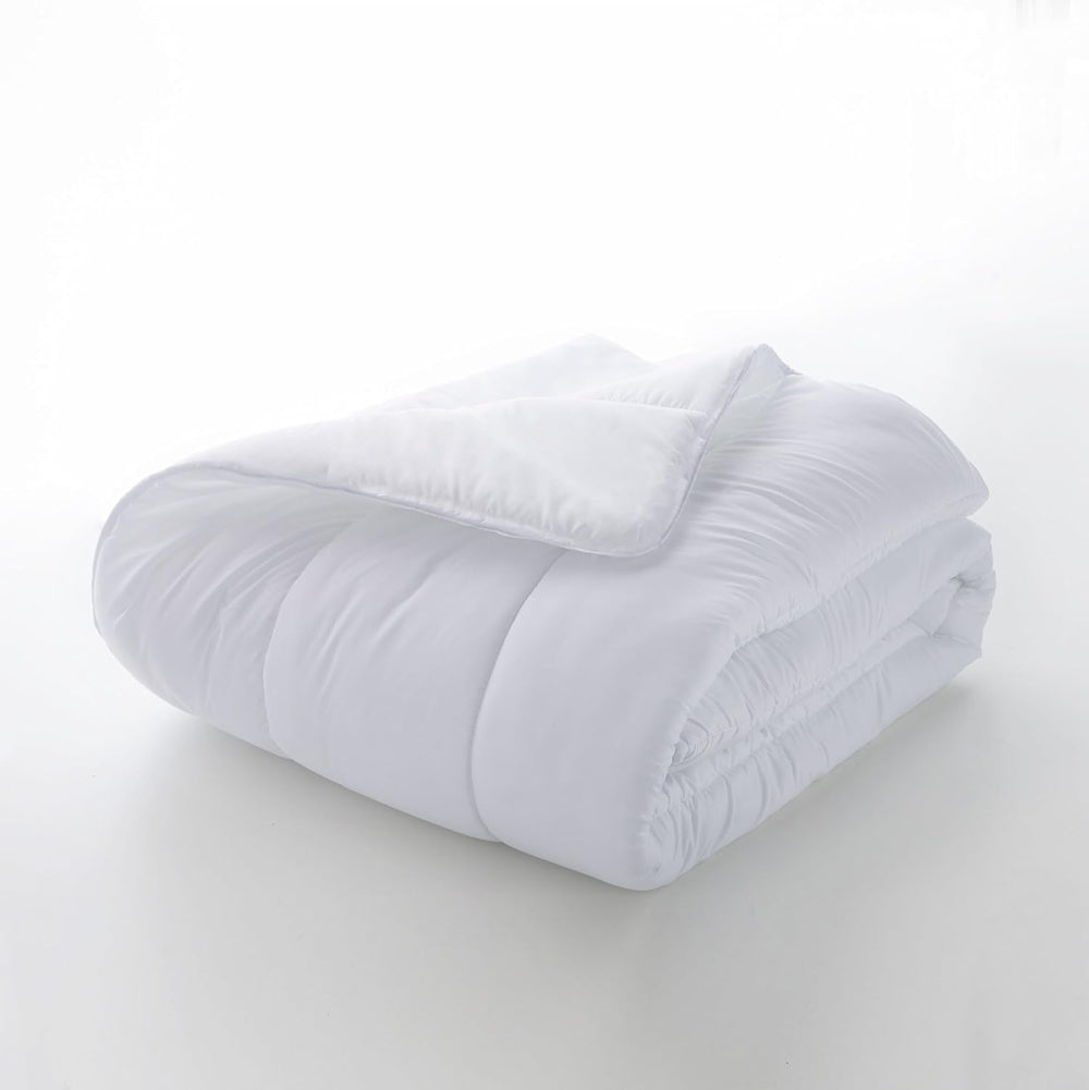 BOHEME | Plapumă/ Umplutură pentru pat 120 cm, plapumă 300 G/M², umplutură hipoalergenică din fibre respirabile antiacarieni, umplutură extra moale și antibacteriană, dimensiuni 200 X 200 cm Plapumi si pilote Naty Shop Alb Cama de 120 - 200*200Cm