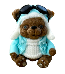 Decoratiune comestibila din zahar, Aviator Decoratiuni din Pasta de Zahar Naty Shop