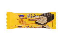 KuchenMeister Relax Kakaokagebar 32g | Chokolade svampekage | Delikat fyld med kakaocreme | Mørk Chokolade Crunchy | Perfekt snack mellem måltiderne | 1 x bar 32g