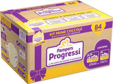 Pampers Progressi First Days, 84 bleer, to pakker størrelse 1 (2-5 kg) og en pakke størrelse 2 (3-6 kg) Mor og barn Naty Shop