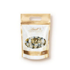 Lindt Marc De Champagne 56 sødmælkschokolader med raffineret fyld indeholdende alkohol 70 gram Naty Shop Chokolader