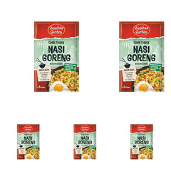 Bambushave - Nasi Goreng Würzmischung | Zum Würzen von Asiatischen Reisegerichten | Til 4 portioner | Vegansk, ohne Zusatzstoffe, ohne Hefeextrakte, ohne Aromen | 25 g i pose