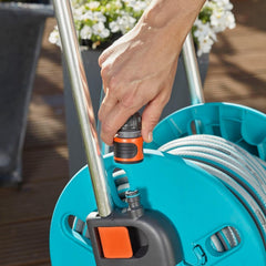 Cărucior pentru furtun GARDENA CleverRoll S, rolă pentru furtun, depozitare compactă (18500-20)