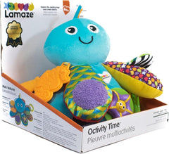 LAMAZE Octivity Time Baby Jucărie senzorială, bebeluș moale pentru joacă și descoperire, Octopus Toddler potrivit de la 6 luni, băieți și fete de peste 1 an Jucarii Bebe Naty Shop