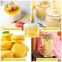 He-Ju, Pulver med banansmag, 250 gram Aromas Naty Shop