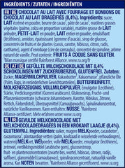 NESTLÉ SMARTIES Easter Friends, figurer med påsketema, lavet af fin mælkechokolade med cremet fyld og farvede mini linser med SMARTIES chokolade, 1 pakke (1 x 65g)