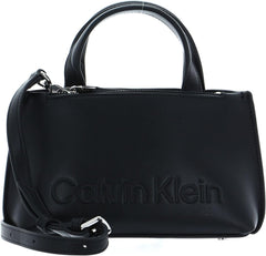 Calvin Klein Ladies Ck Set Mini Tote K60k610167 Tote Bag Genti Femei Naty Shop Negru (Ck Black)