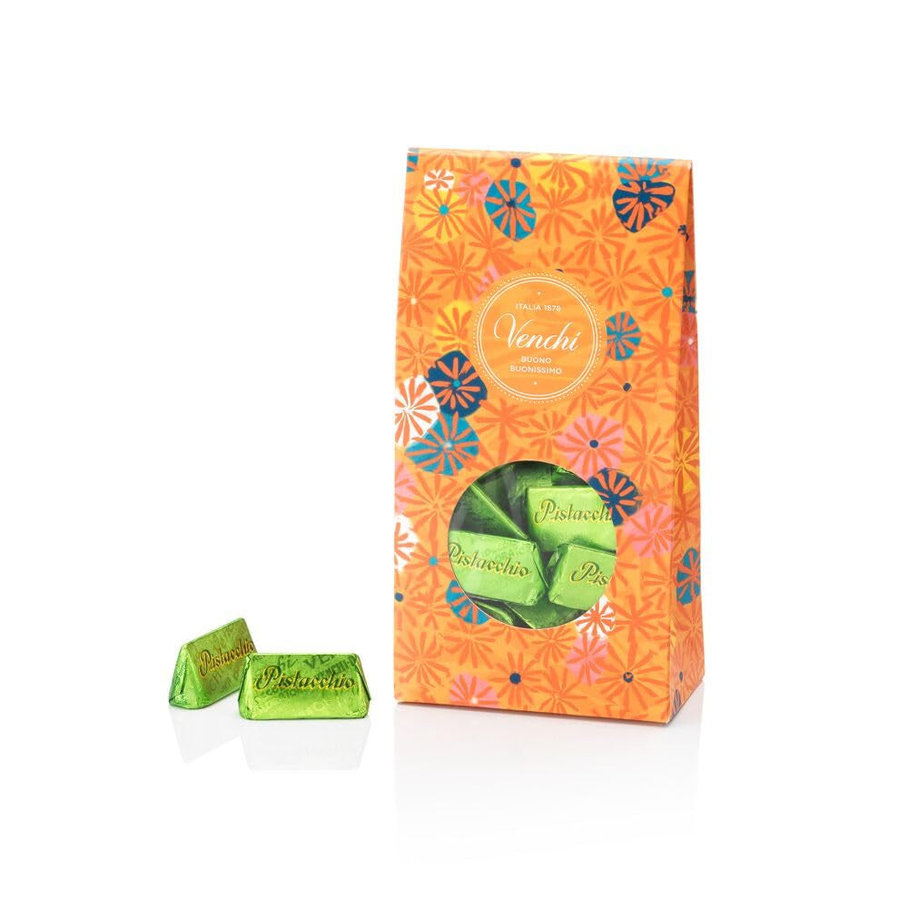 Venchi, Murrine Collection - Gaveæske med diverse pistaciepraliner, 300 gram Chokolade slik Naty Shop Standard titel
