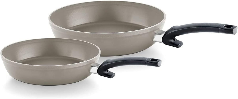 Fissler Ceratal Comfort, tigaie ceramică non-stick - inducție Oale si Tigai Naty Shop Set 2 tigai cu diametre de 24 si 28Cm