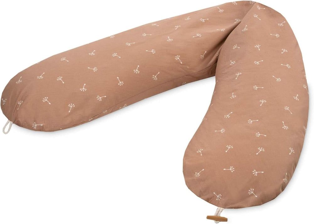 Julius Zöllner Økologisk ammepude 190 cm, fyldning 42 liter Eps mikroperler, fremstillet i Tyskland Tilbehør Mad og Amning Baby Naty Shop Blomster