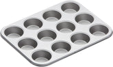Kitchen Craft Muffin bageplade, non-stick låg, rummer 12 muffins, 35 cm X 27 cm Naty Shop bageplader og plader