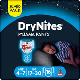 Huggies Jumbo Boy bleer 17-30 kg, 16 stk