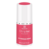 Alessandro Striplac Hawaiian Dream UV-neglelak – Delikat og langtidsholdbar – Nem fjernelse takket være peel-off fjernelsesteknologi – Vegansk og grusomhedsfri – 8 ml