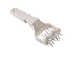 HENDI Stiproller, Stippwalzse, Teigigel, Teig Gitterschneider, für saftige Kuchen- og Gebäckböden sowie Pizzateig, 77x210mm, Polypropylen