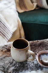 Toison D'Or vinkel, 220 X 240 Cm, Hvid/Aubergine/Bizet Dyner og dyner Naty Shop