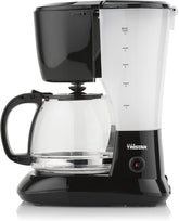 Cafetieră Tristar cu capacitate de 1,25 l – pentru 10-12 cești, potrivită și pentru camping, CM-1245, neagră