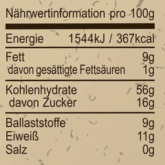 Seitenbacher Bio Müsli Voll-Biologische Mischung I Ohne Zugesetzten Zucker I Ohne Zugesetztes Fett I (1 X 750 G) Cereale Naty Shop