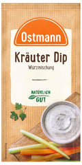 Ostmann Gewürze – Kräuter Dip, aromatisk Gewürz für leckere Dips und Soßen zu Snacks, Chips, Brot, Fleisch, Gemüse und Vielem more, 10 g