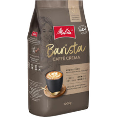 Melitta Barista Classic Crema, Ganze Kaffee-Bohnen 1kg, ungemahlen, Kaffeebohnen für Kaffee-Vollautomat, mittlere Röstung, Stärke 3, Verpackung kann variieren