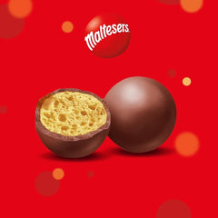 Maltesers chokoladekugler med et sprødt og let center, luftig chokoladesnack, 1 pakke (1 x 175 g)