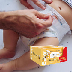 Lette babyvådservietter med aloe vera og honningekstrakt Hudfugtighedscreme, dermatologisk testet, pakke med 330 servietter