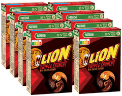 Triple Crunchy Churro morgenmadsprodukter med mælkechokolade og saltet karamel, fuldkornsindhold 36%, pakke med 8 (8x300 g)